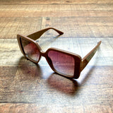 Avara Dime Mocha Drama Queen Sunglasses (Great Condition, sold out online)