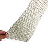 Show Me Your Mumu Ivory Chunky Open Knit Crochet Long Sleeve Cover Up- Size S