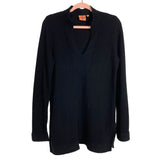 Tory Burch Black 100% Cashmere V-Neck Tunic Sweater- Size M