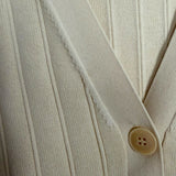 J Crew Cream Front Button Cardigan- Size XXL (see notes)