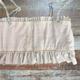 Zara Floral Print Smocked Bikini- Size 6-7Y (see notes, we have matching swimsuit)