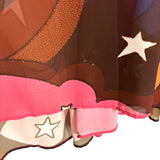 Aura Multi-Color Print with Stars High Neck Maxi Dress- Size S (see notes)