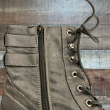 By Guess Black Combat Boots- Size 7 (see notes)