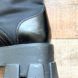 Pre-Owned Authentic Prada Black Chunky Boots- Size 36 (see notes)