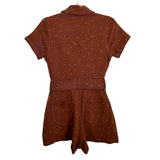 Show Me Your Mumu Brown Studded Romper - Size S (sold out online)