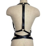 No Brand Faux Leather Body Harness Belt