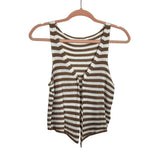 Commense Striped Sweater Vest - Size S