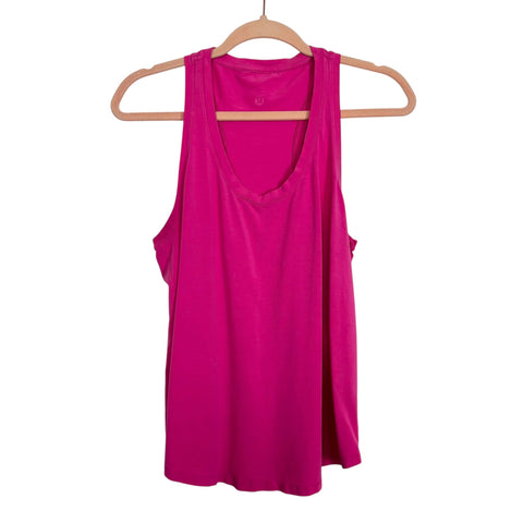 Lululemon Dark Pink Racerback Tank - Size ~6 (No Size Tag, Fits Like A 6)