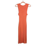 No Brand (Amazon) Pink/Orange Cutout Ribbed Tank Dress - Size XL