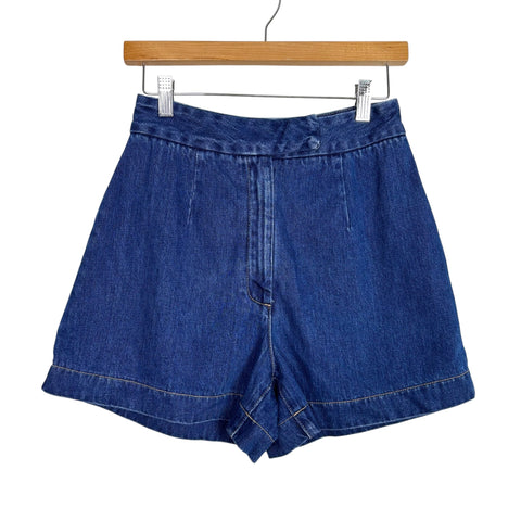 Meshki Dark Denim Shorts - Size S (we have matching top)