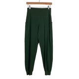 TnAction Forest Green Hi-Rise Cheeky Pocket Joggers NWT- Size M (Inseam 29”)