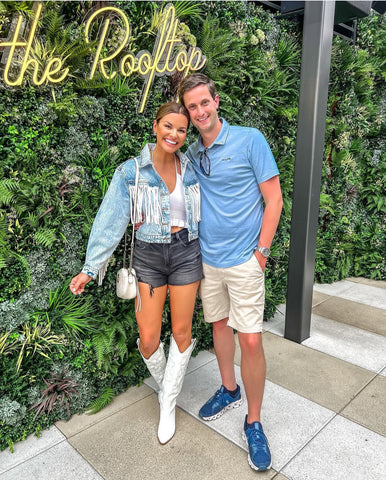 BlankNYC Washed/Fringe Denim Jacket - Size S (See Notes)