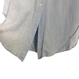 Theory Chambray Button Up Top- Size P/XS