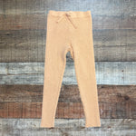 ZARA Pink Ribbed Faux Drawstring Pants- Size 2-3 Years