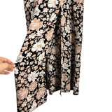 Saltwater Luxe Black/Floral Print Skirt NWT - Size S