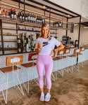 Nike White Crop Tee - Size S