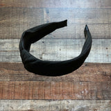 No Brand Black Top Knot Headband