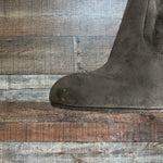 Sam Edelman Grey Heel Knee High Boots - Size 9.5 (See Notes)