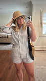 Madewell Paper with Cow Leather Trim Zipper Closure Essential Curve Shoulder Bag (sold out online)
