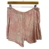 Soma Pink Marble Swirl Printed Pajama Short Set- Size L (sold as set)