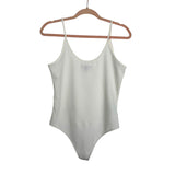 Express White Tank Top Bodysuit - Size M (See Notes)