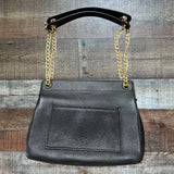 Tory Burch Black Gold Chain Handbag