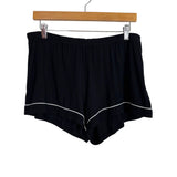 Nordstrom Lingerie Black Lounge Short Set- Size S