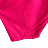 Free People Pink Linen Blend Wide Leg Quinn Pants NWT- Size XS (Inseam 21”)