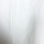 La Miel White Gauze V-Neck Boxy Tunic Top- Size M (see notes)