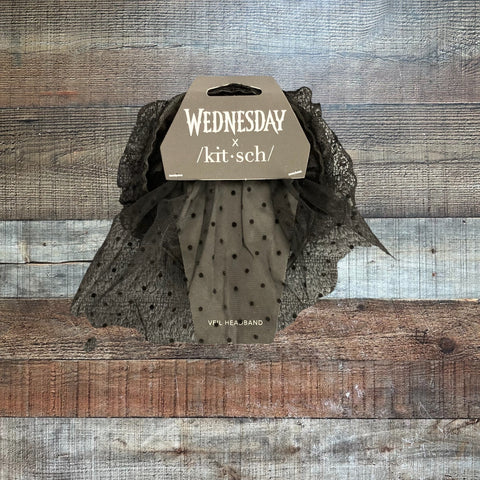 Wednesday x Kitsch Veil Headband (NEW)