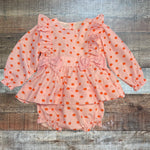 Cecil and Lou Clementine Print Dress with Matching Bloomers- Size 2T