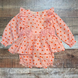 Cecil and Lou Clementine Print Dress with Matching Bloomers- Size 2T