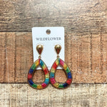 Wildflower The Bedons Colorful Earrings (New in Bag)