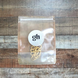Golden Hour Jewelry Gold Flat Disc Necklace (New in Bag)