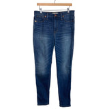 Madewell Dark Wash 10" High-Rise Skinny Jeans- Size 31 (Inseam 27")