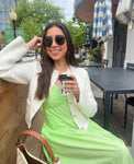 A New Day Lime Green Dress - Size XS