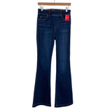 Spanx Midnight Shade Pull On Flare Jeans NWT- Size S (Inseam 33.5”)