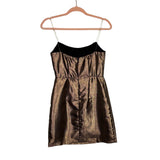 Do + Be Metallic Strapless Dress NWT - Size S