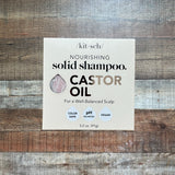 Kitsch Nourishing Solid Shampoo Castor Oil Bar NEW