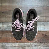 Brooks Launch 6 Black and Purple Sneakers- Size 7