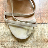 Jefferey Campbell Suede Blocked Sandals- Size 7.5 (see notes)