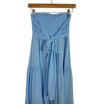 Grace Karin Light Blue Strapless Maxi Dress NWT - Size S (See Notes)