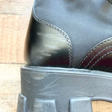 Pre-Owned Authentic Prada Black Chunky Boots- Size 36 (see notes)
