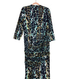 Persona by Marina Rinaldi Printed Slit Dress NWT- Size 8