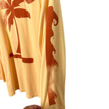 Midnight Rider x Free People Golden Yellow Palmetto Long Sleeve Tee- Size L (see notes)