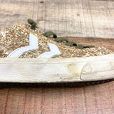 Vintage Havana Gold Glitter Sneakers- Size ~7.5 (see notes)