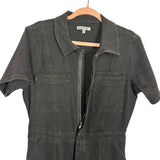 Good American Black Denim Jumpsuit - Size 4 (Sold Out Online!)