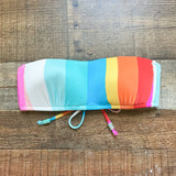 Trina Turk 25th Anniversary Colorful Strapless Padded Bikini Top- Size 2 (we have matching bottoms)