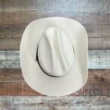No Brand Cream Belted Cowboy Hat - Size S/M