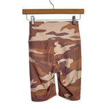 Aerie Pink Camo Hi-Rise Biker Shorts- S